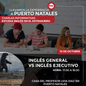 Puerto Natales: Seminario intercambio para aprender ingles en el extranjero y expandir tus oportunidades